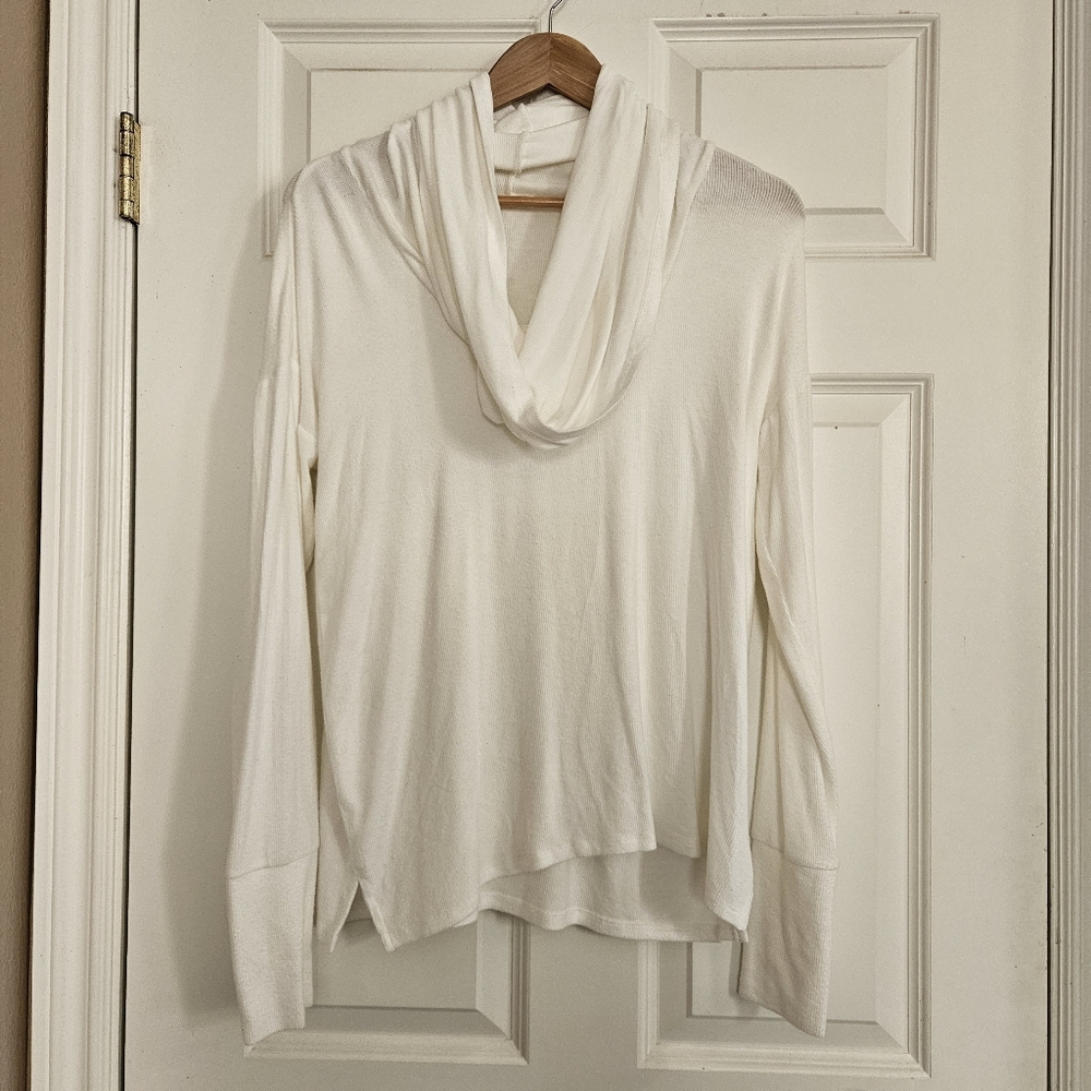 Lovestitch Cream Cowl Neck Sweater
